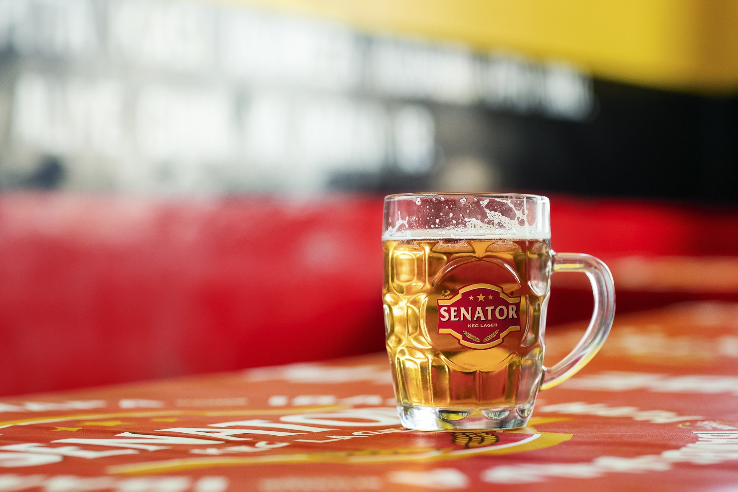 An advertising photo of Lager