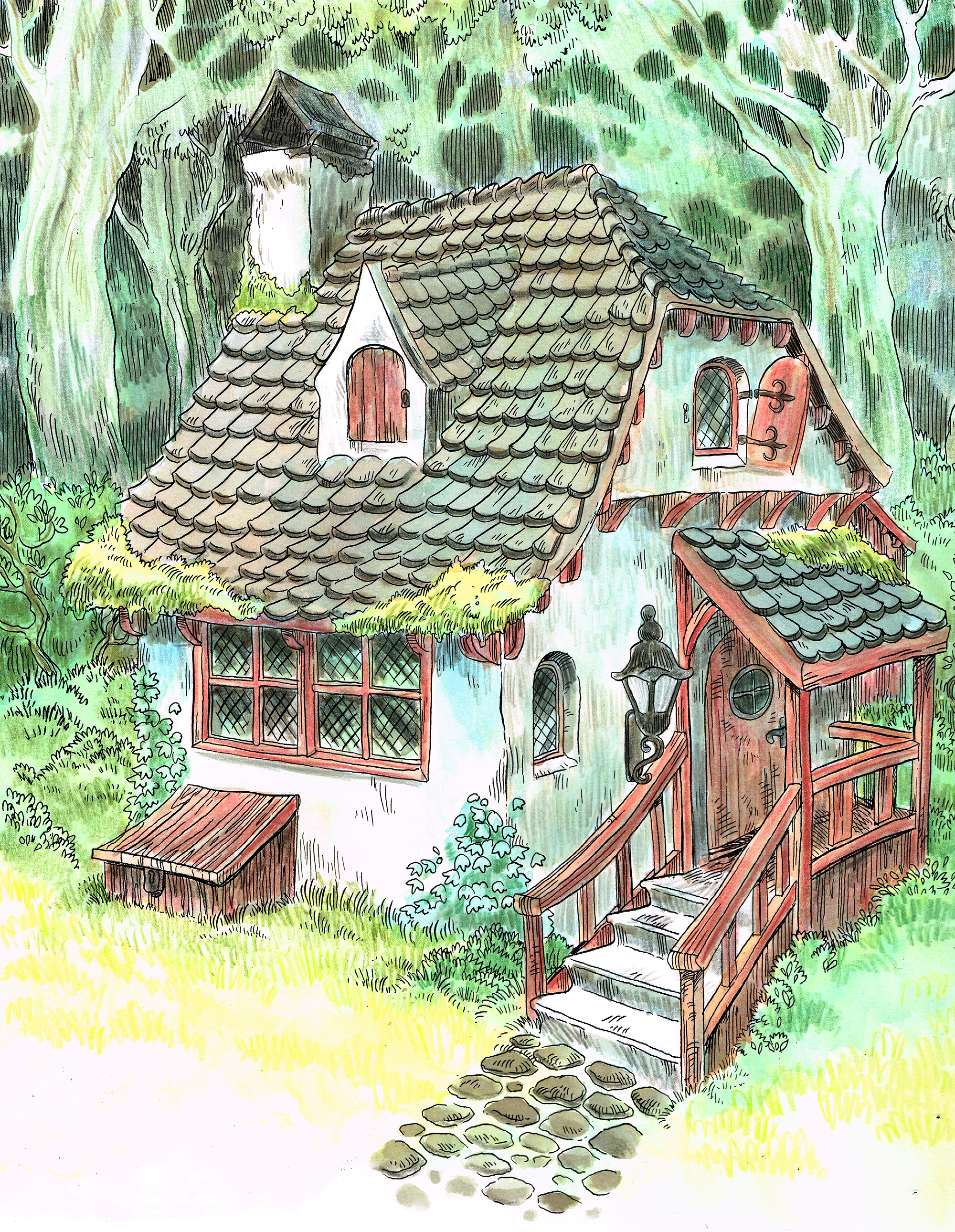 The house of the woodsman