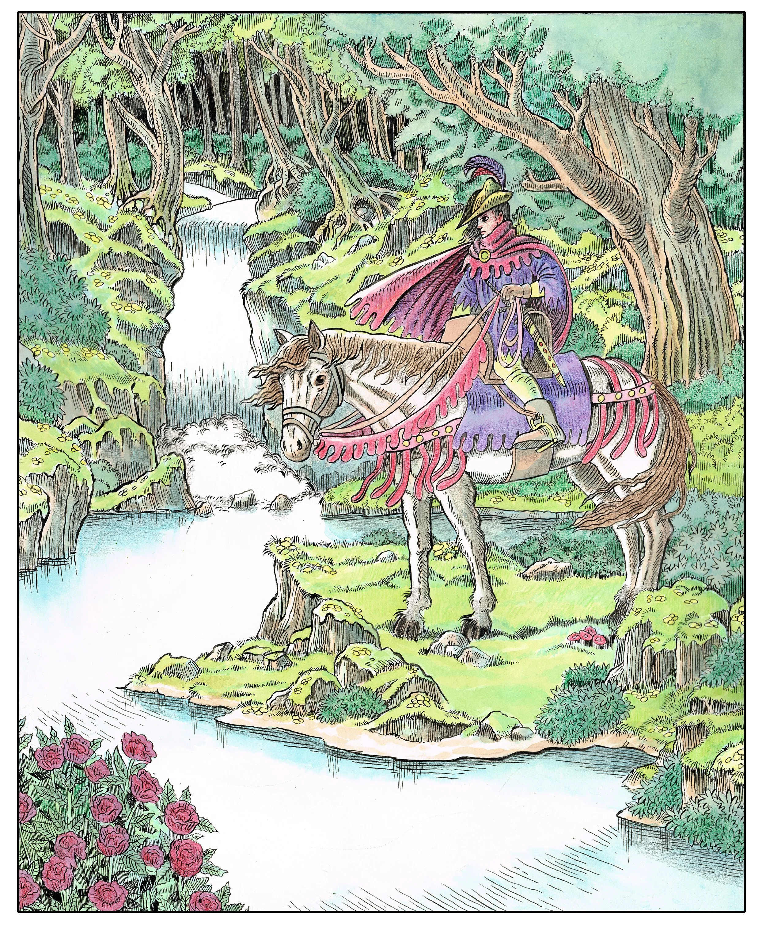 The traveling knight