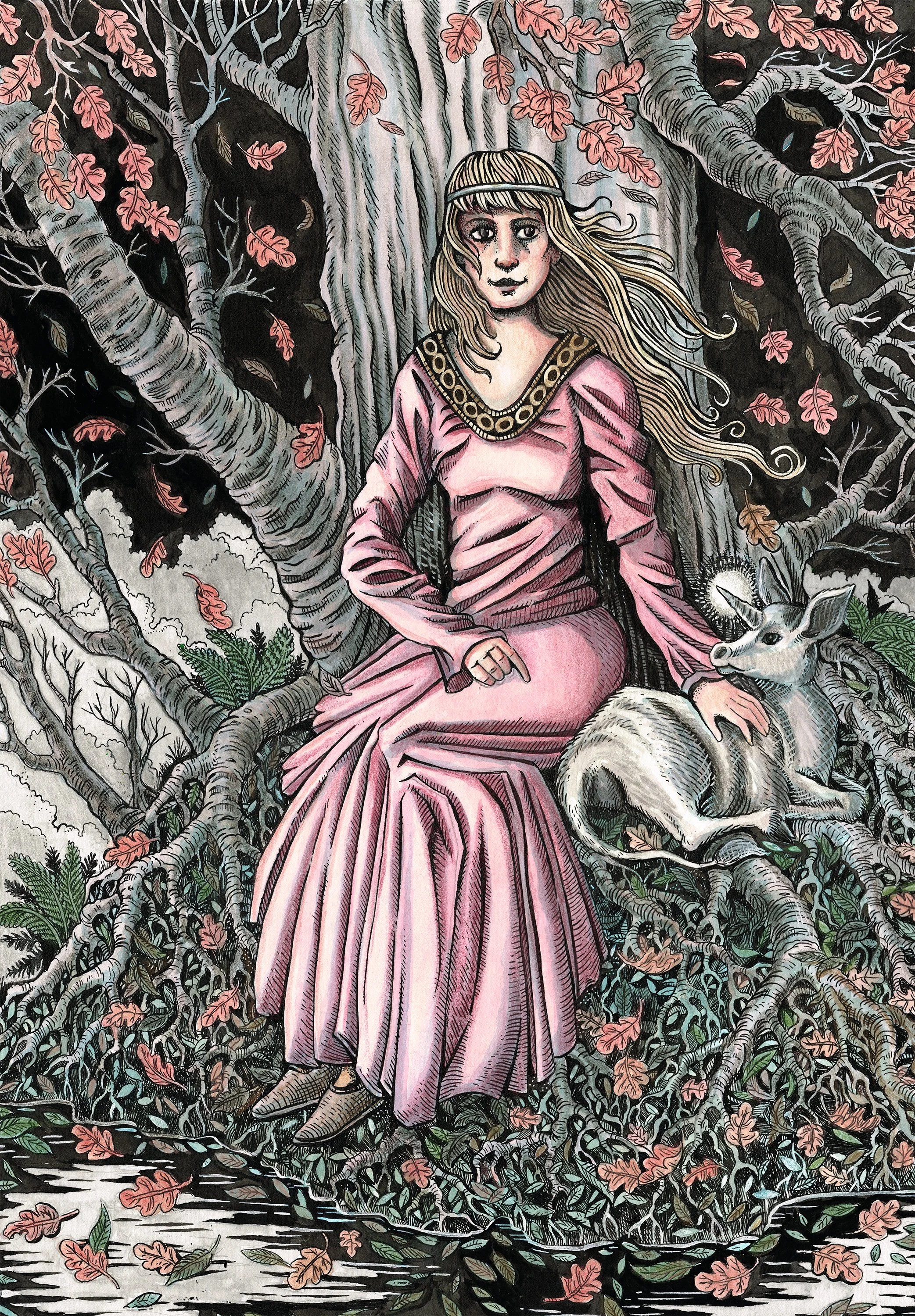 The lady and the unicorn