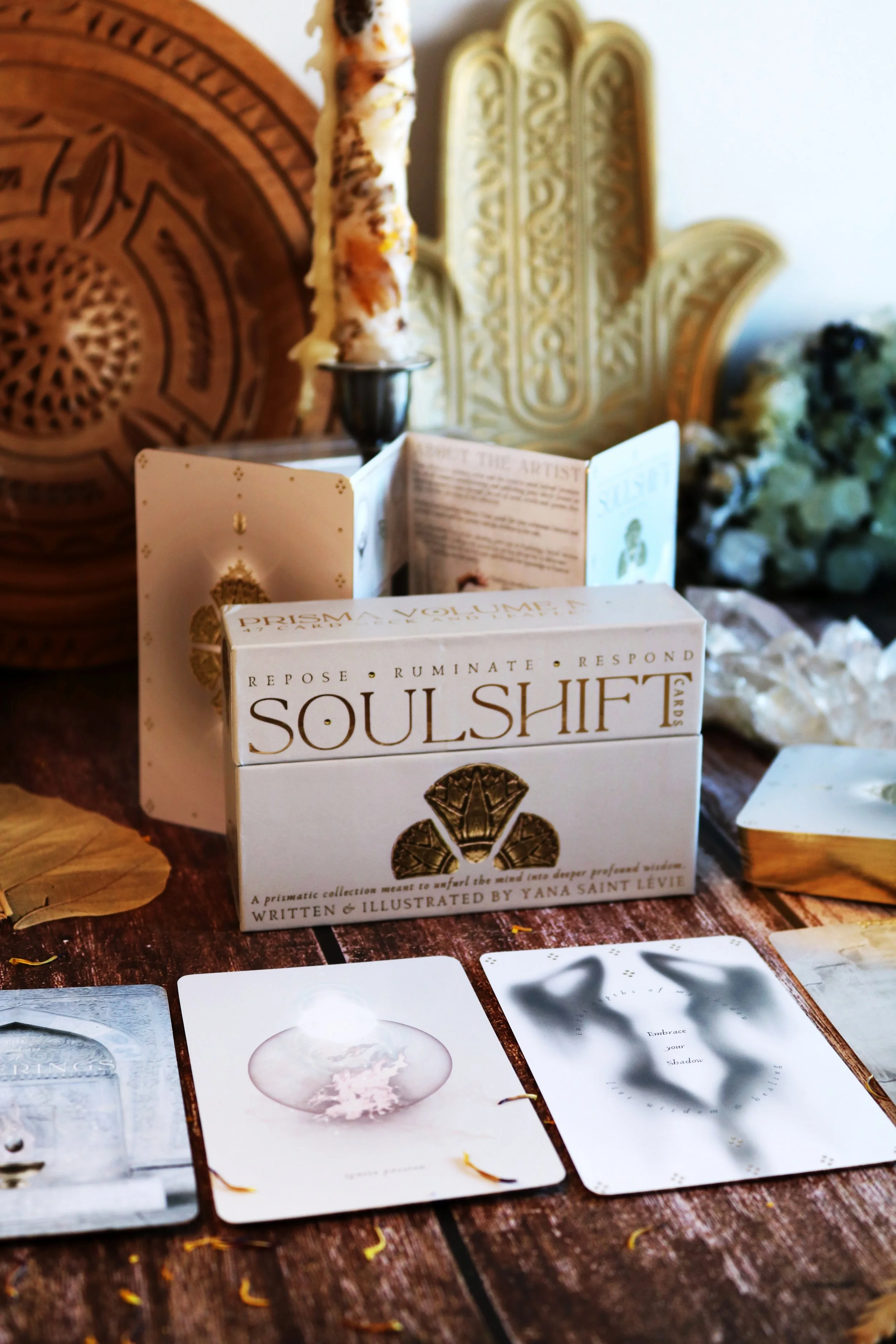 SOUL SHIFT Oracle | Abstract Art Deck, Levietate