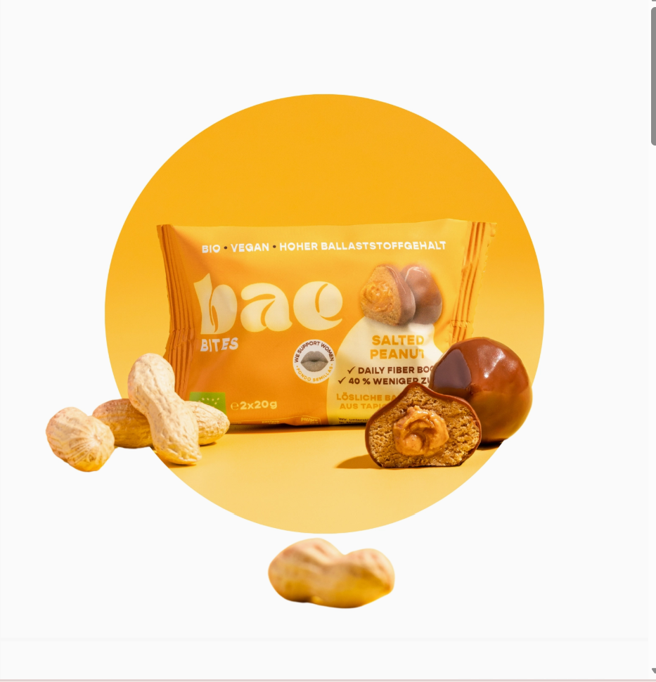 SALTED PEANUT Bite | Organic, Vegan, Gluten Free | BAE
