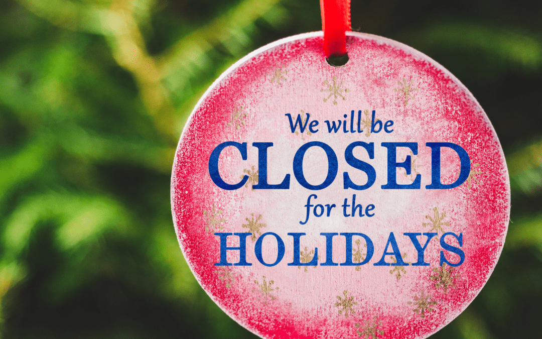 LESSONS OVER CHRISTMAS &amp; NEW YEAR