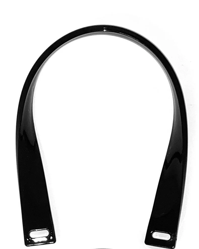Black Long Twist Acrylic Purse Handles