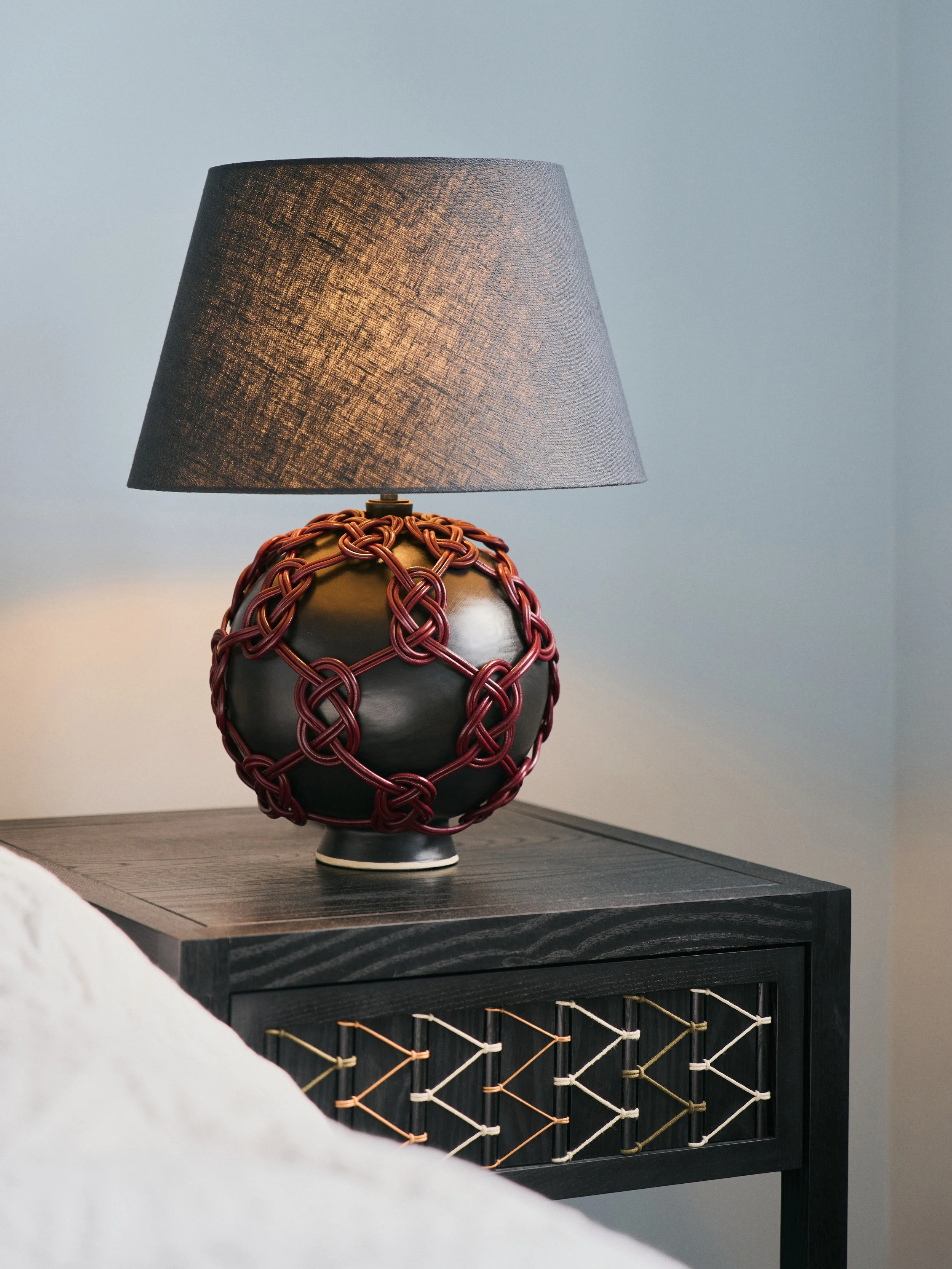 Aimee_Betts_Black_Orb_Table_Lamp_On.jpg