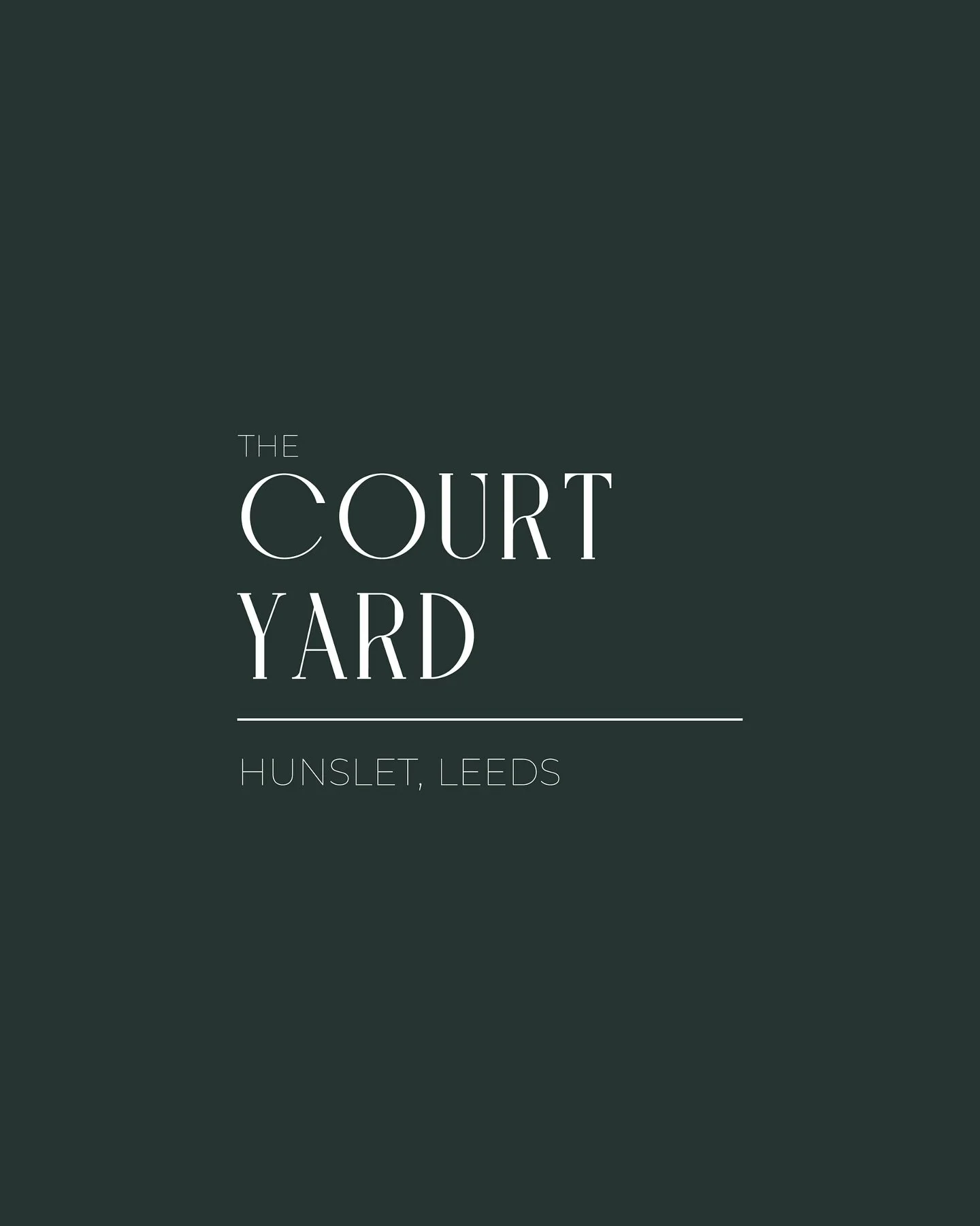 A clean, confident logo design for The Courtyard in Leeds by @allenby_commercial

This brand needed to feel established, professional and commercial-ready.

Simple, considered design that does the job.