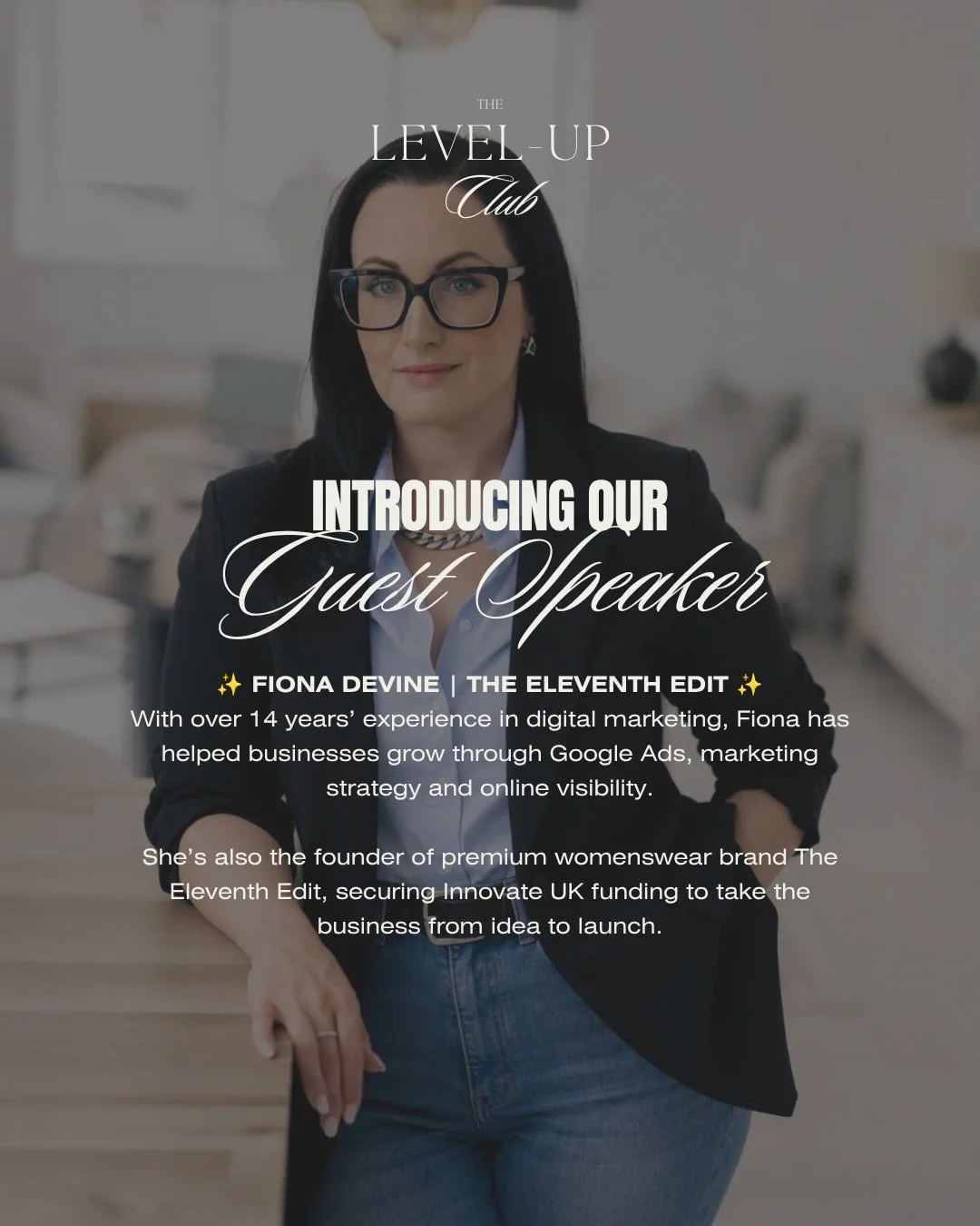 Imagine sitting next to someone who&rsquo;s spent 14 years helping businesses grow through digital marketing.

Someone who&rsquo;s built successful Google Ads campaigns.

Someone who&rsquo;s launched her own premium fashion brand.

Someone who&rsquo;