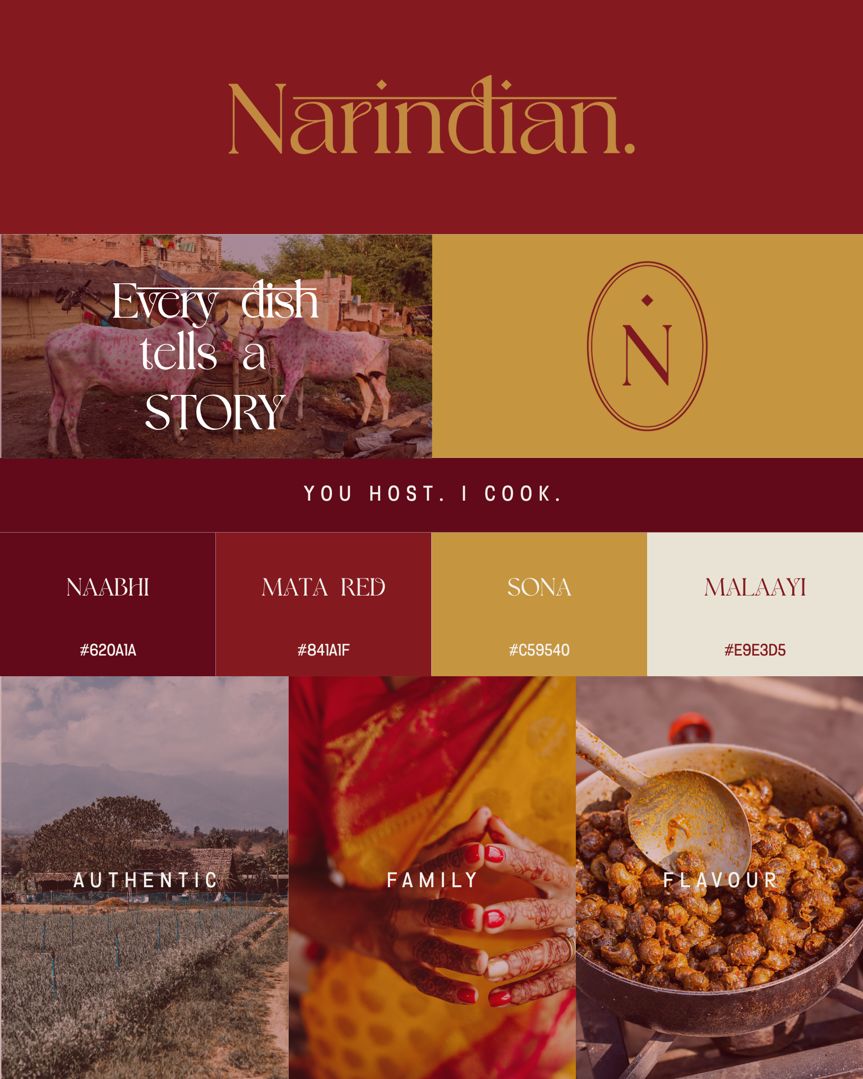 Narindian BRAND BOARD.absorb studios logo design hull