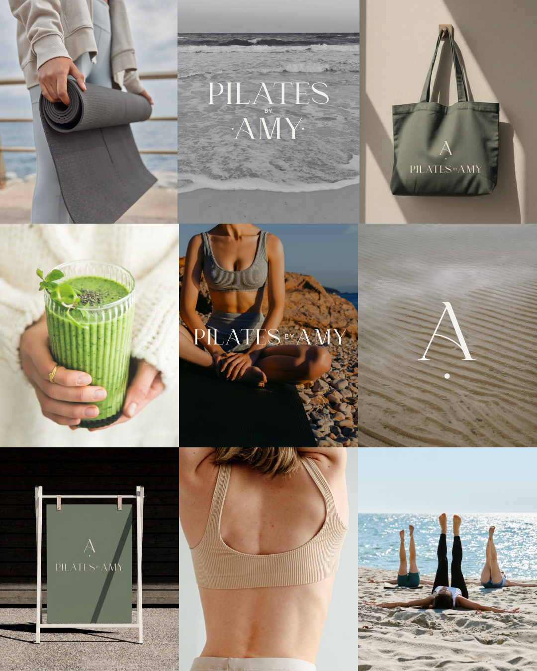 Pilates by Amy BRAND MOODBOARD.Absorb Studios Hull