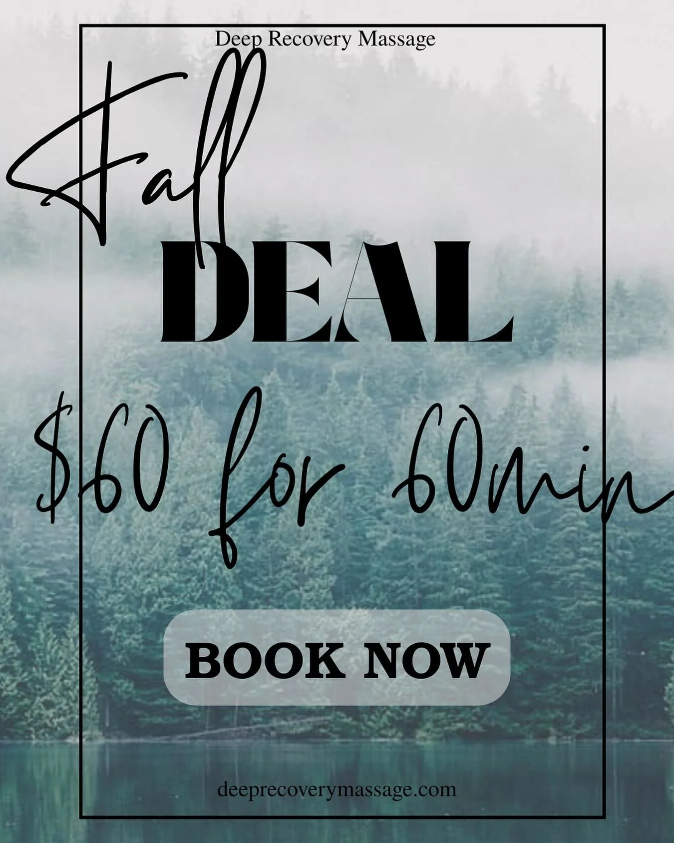 Fall Deal, good from October to end of November. Unlimited uses! Come enjoy your massage
Call or text to book 801-549-8799
Link in my bio to book online
(Located in the optical illusions building)