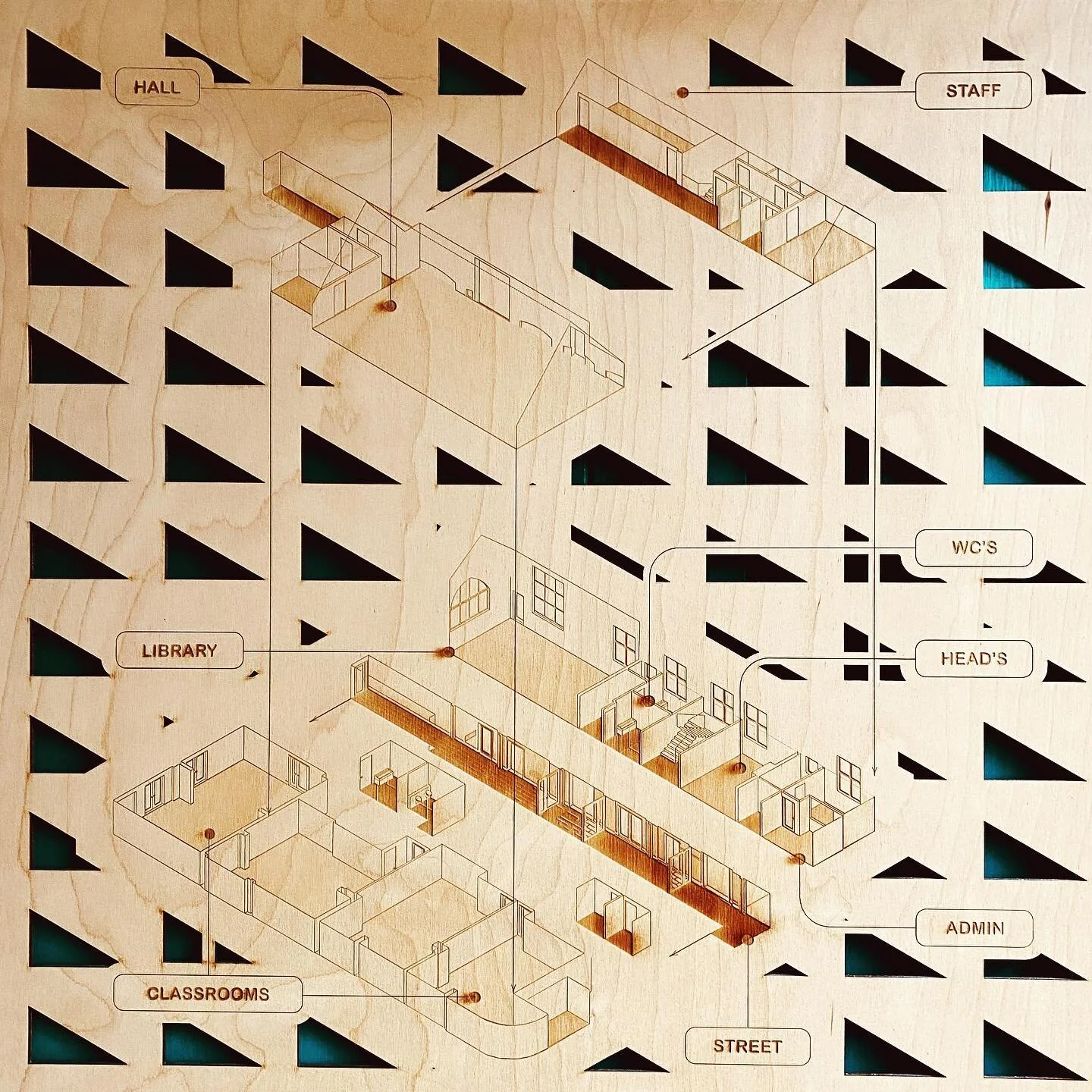 Anatomy Of A School. 

Presentation panel for a new school in Finchley from yesteryear - how the flow, space and connections works. 

Designing Great Spaces since 2003.

Creative : Attentive : Constructive 

#SqftEthos ...
Making healthy, human place