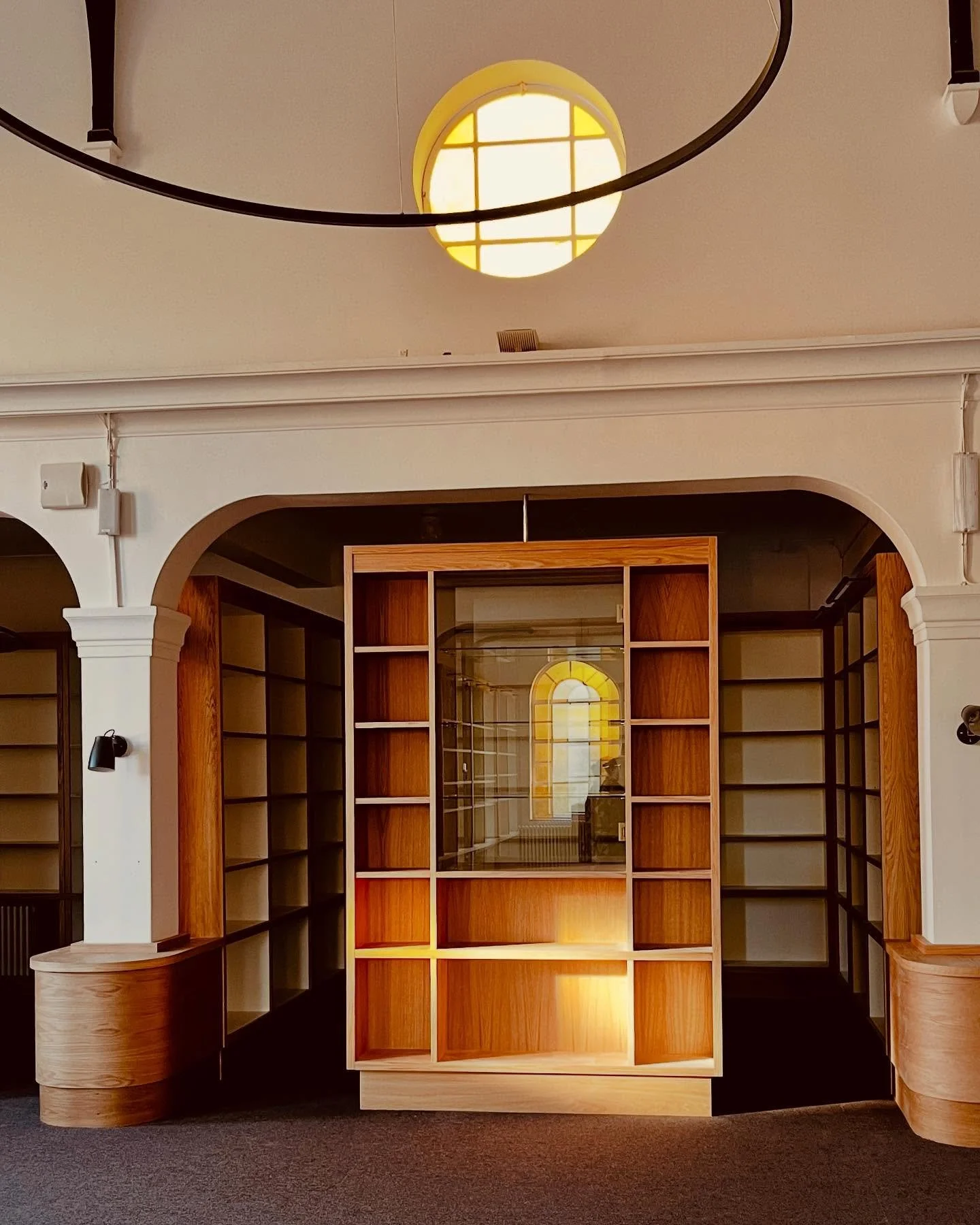 Work in progress &hellip; library fit out at a rabbinical college in north London approaching completion. 

Design your Dream Space.

Www.squarefeetarchitects.co.uk

Creative : Attentive : Constructive

DM us on how we can help you! 

#residential  #