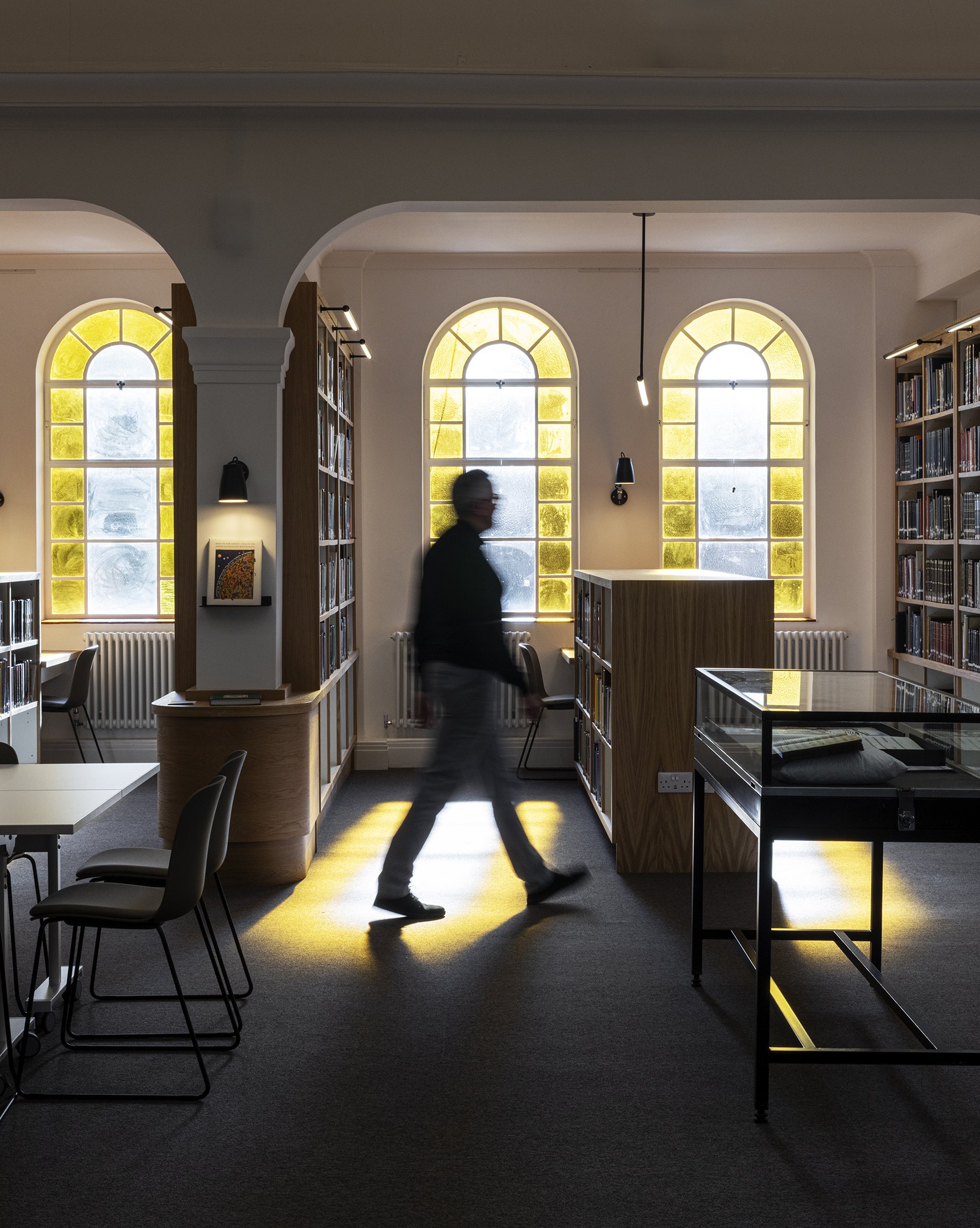 SQUARE FEET ARCHITECTS CREATES NEW READING ROOM, LIBRARY AND EXHIBITION SPACE FOR NORTH LONDON COLLEGE
