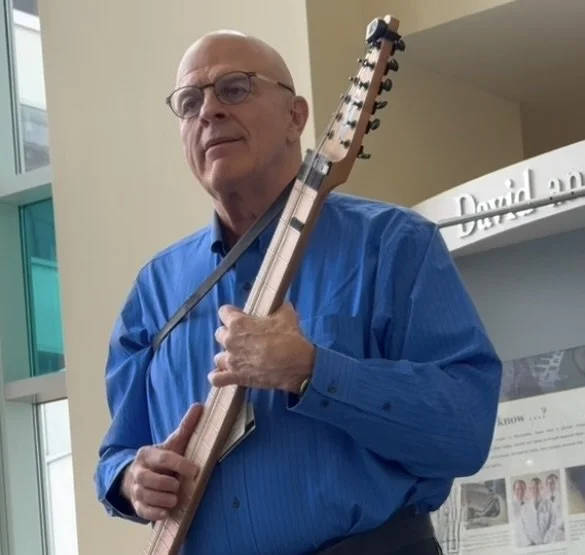 Bob Pizzutiello solo Chapman Stick Main Lobby UR Med Center (Eastman Performing Arts Medicine) 