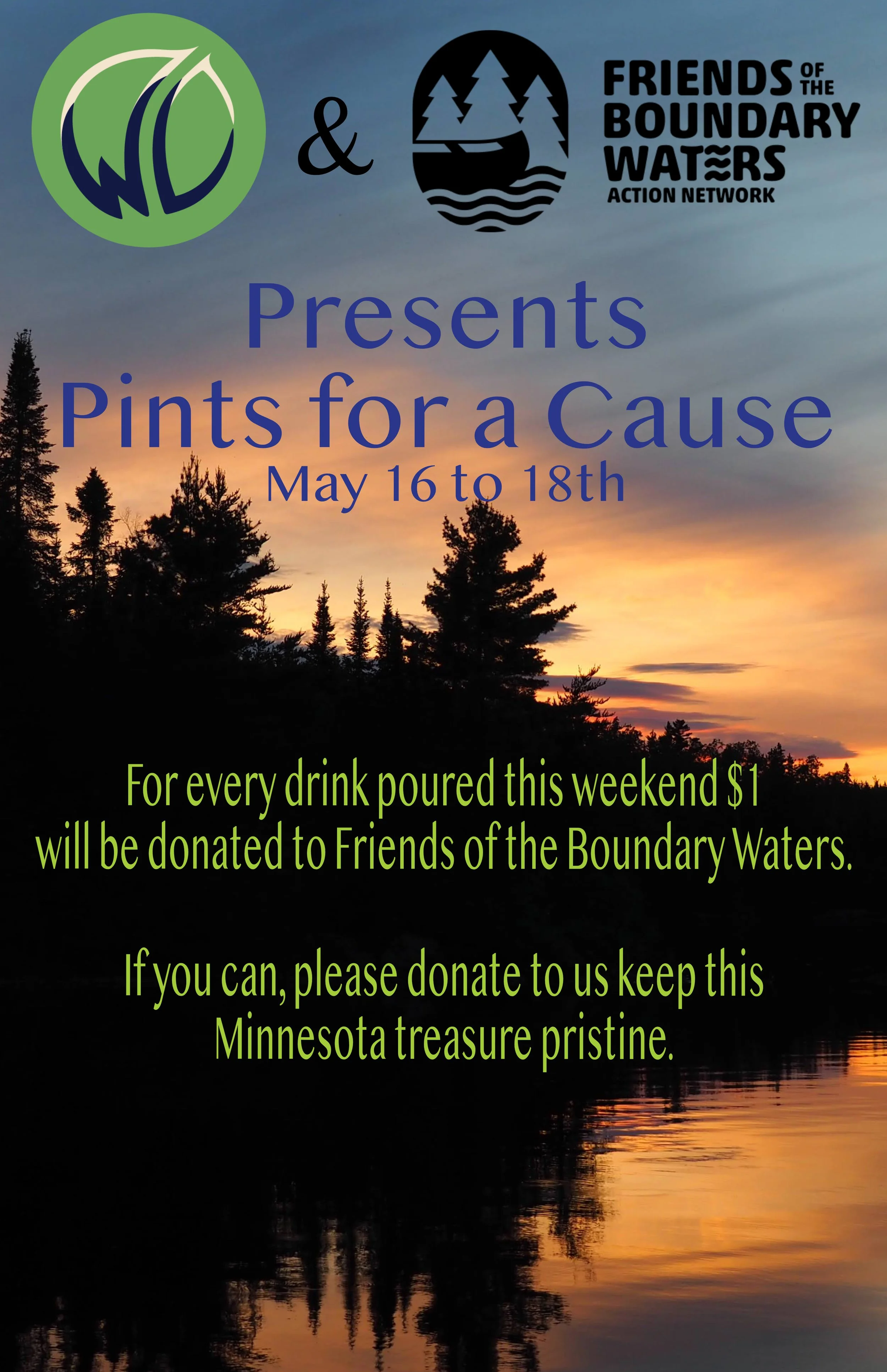 BWCA Fundraiser w/ Friends of the Boundary Waters Action Network
