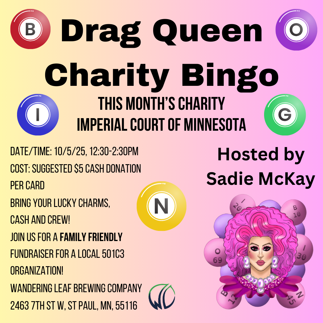 Drag Queen Charity Bingo
