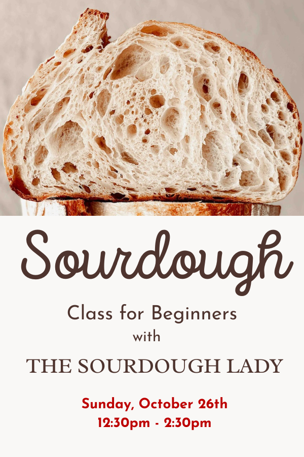 Sip & Sourdough Class