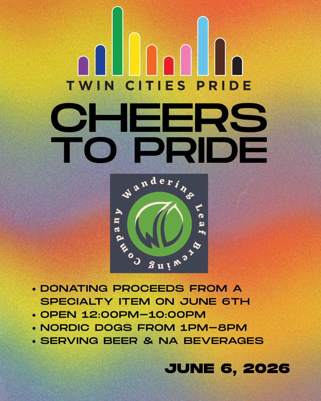 Cheers to Pride