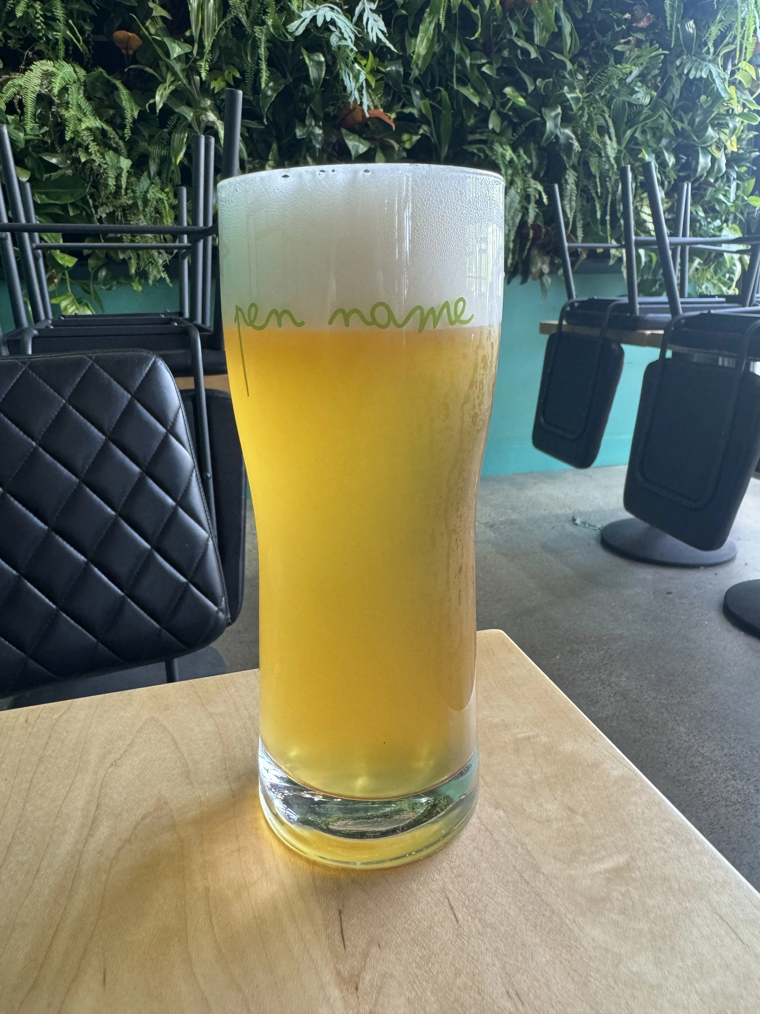 Pen Name Fermentation Project: Hana Bier