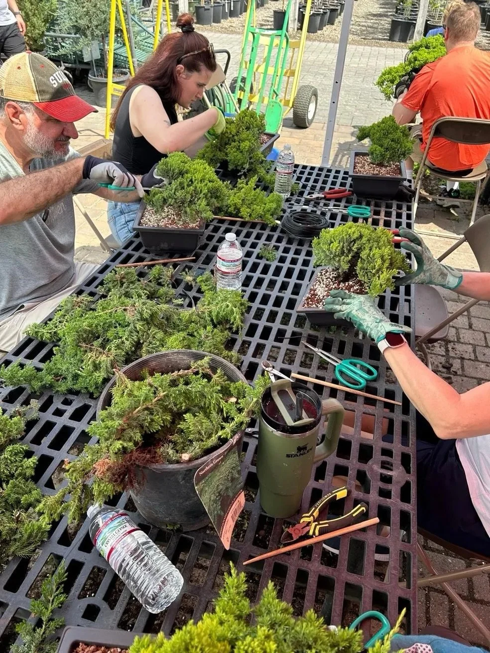 Hey plant lovers! Join Triple Root Bonsai on Saturday for a special 3-hour workshop where you&rsquo;ll learn how to style your very own bonsai tree! 💚 All materials &mdash; and your first beer &mdash; are included. Here are a few pics from past clas