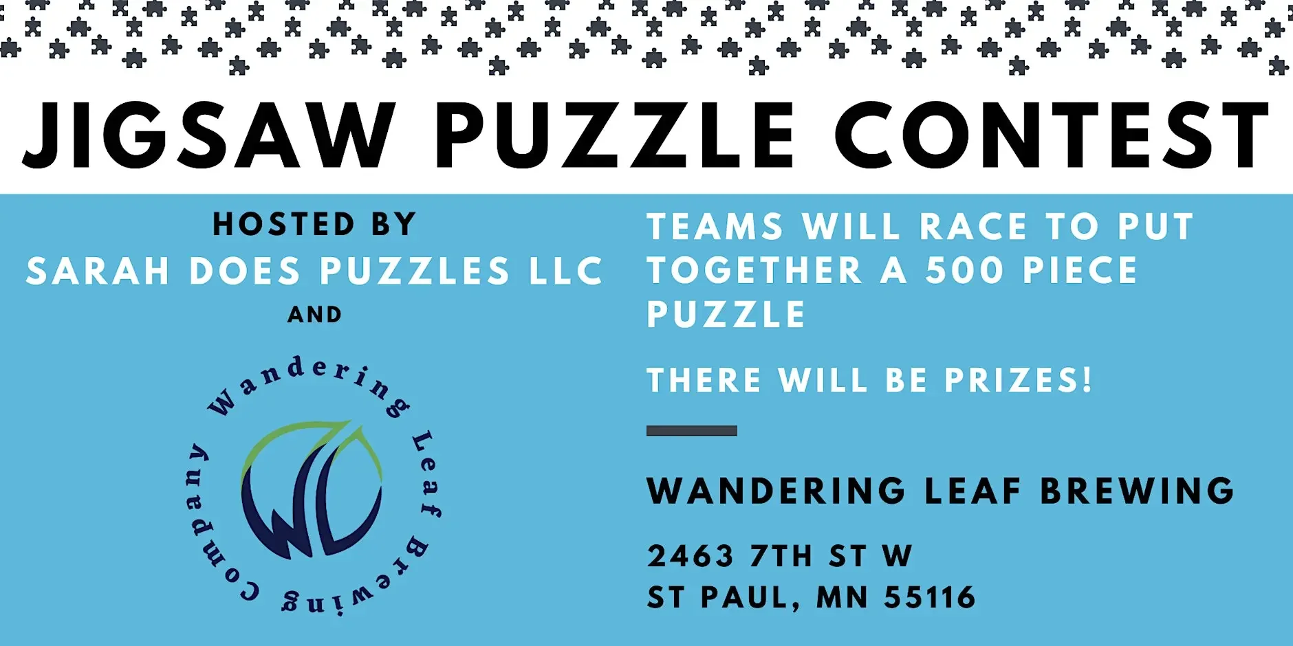 Jigsaw Puzzle Contest with Sarah Does Puzzles