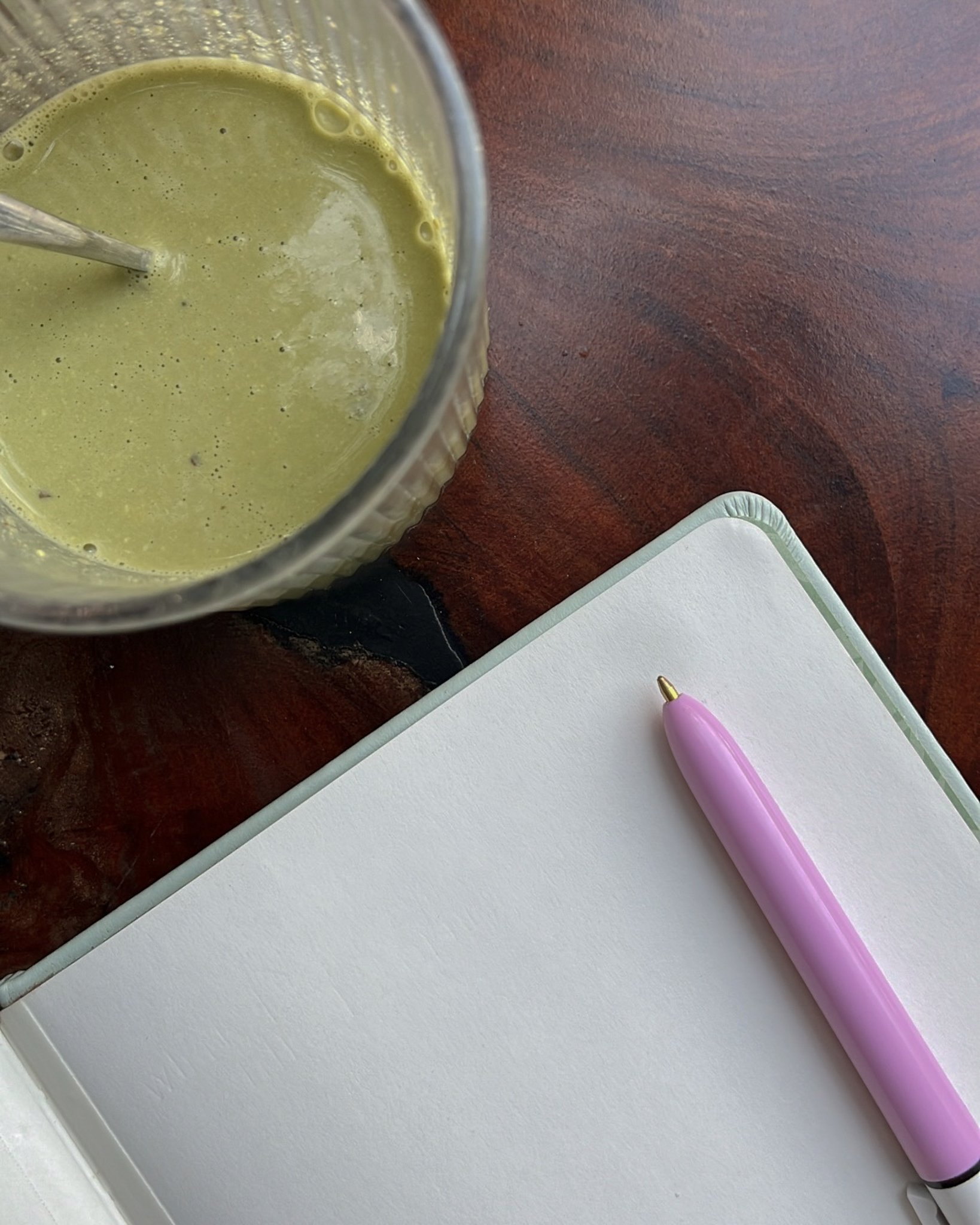 Spiritual Reflection Journal and Matcha.jpg