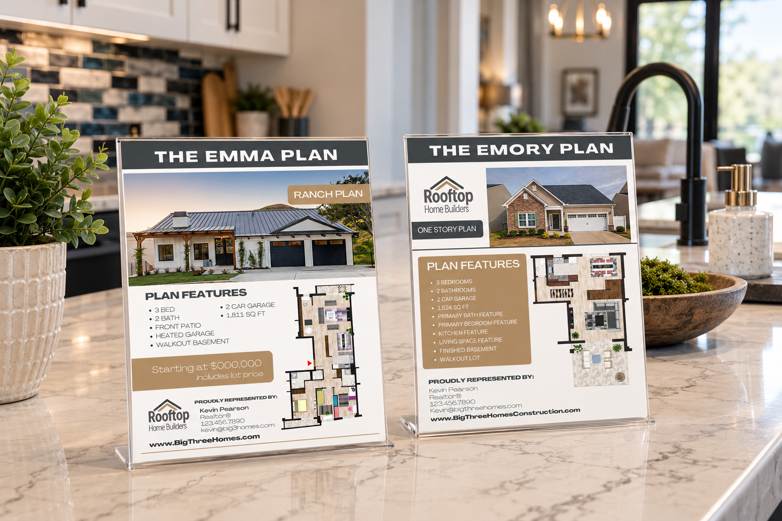 Floor Plan Brochures