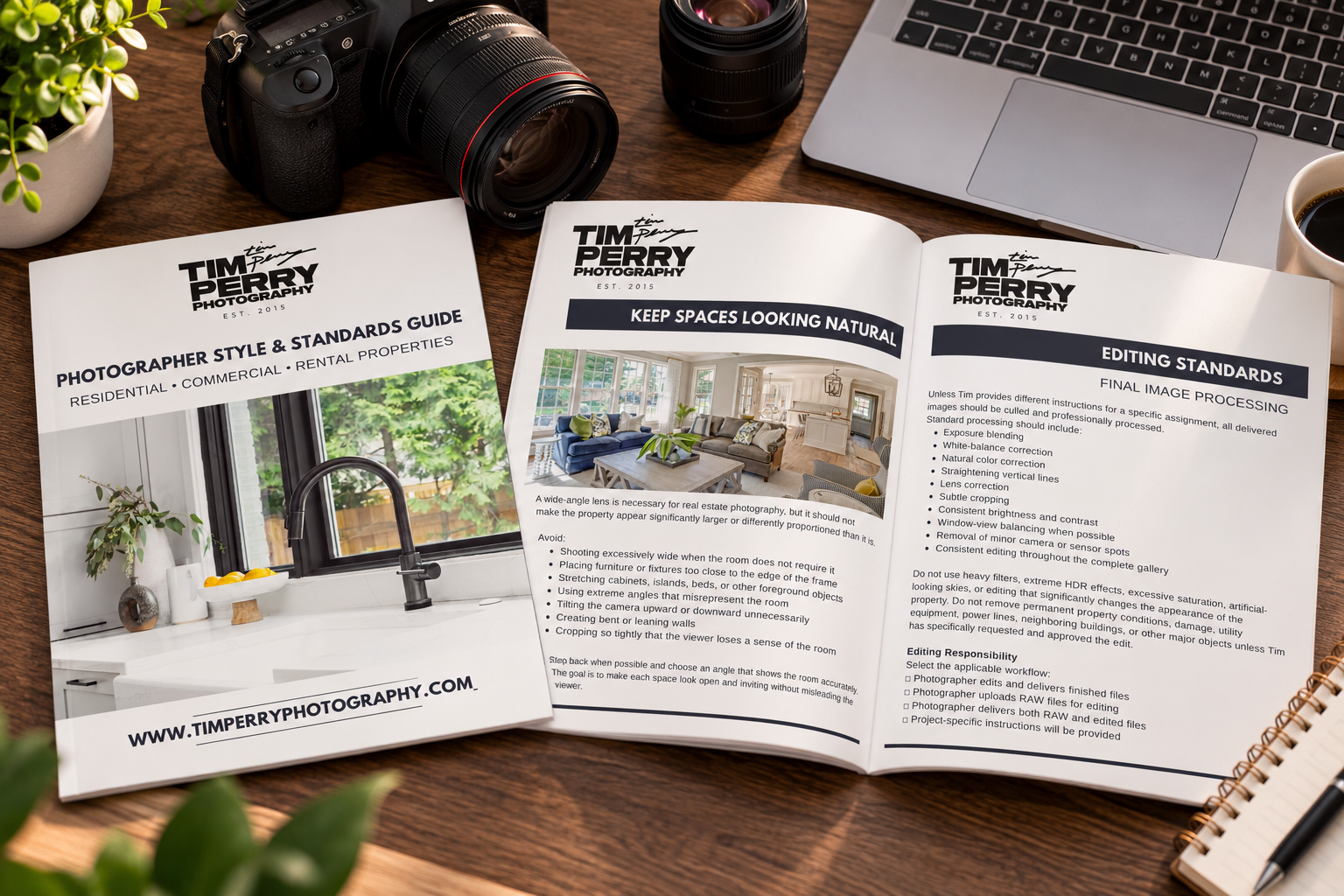 Standards Guide for Assistant Photographers