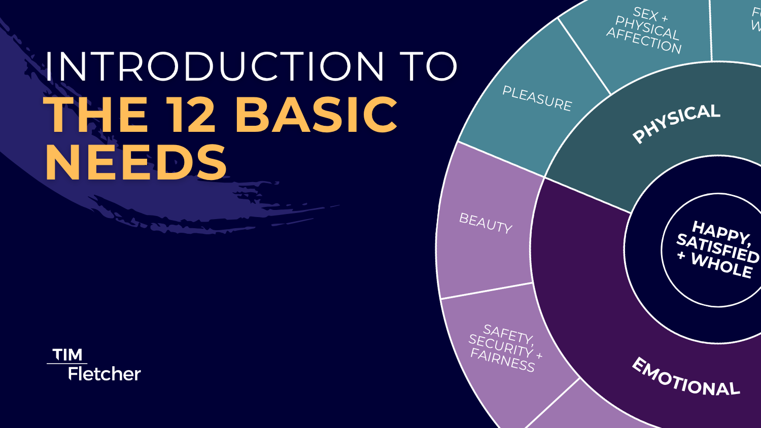 Introduction to the 12 Basic Needs