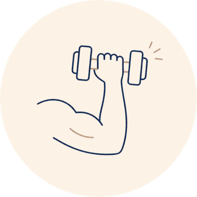 Icon of a tape dispenser in blue outline on a dark blue circle background.