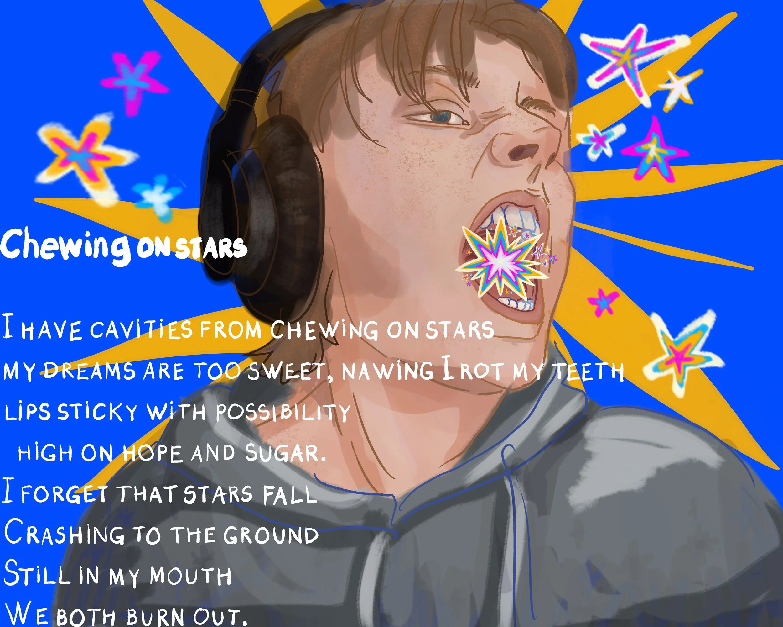 “Gnawing On Stars” by Sage Booth