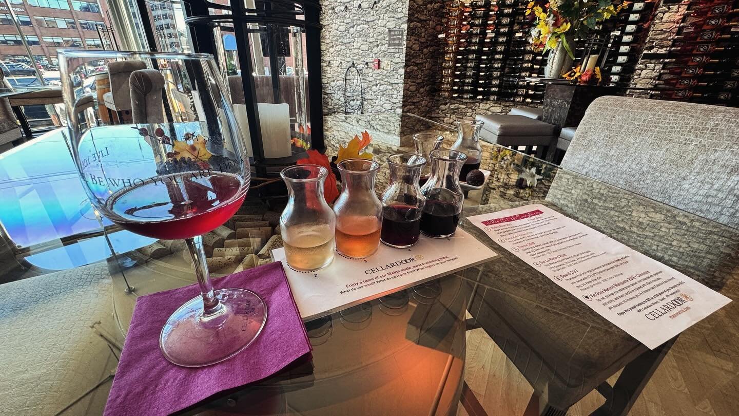 An excellent Wine Tasting at @cellardoorportland while at port on Celebrity Eclipse.