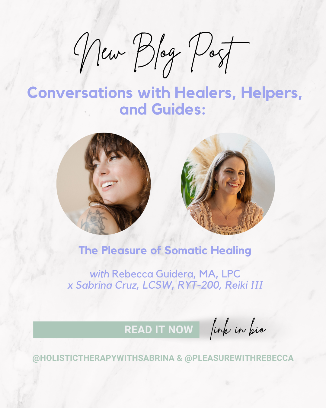 Conversations with Healers, Helpers, & Guides: The Pleasure of Somatic Healing with Rebecca Guidera, MA, LPC