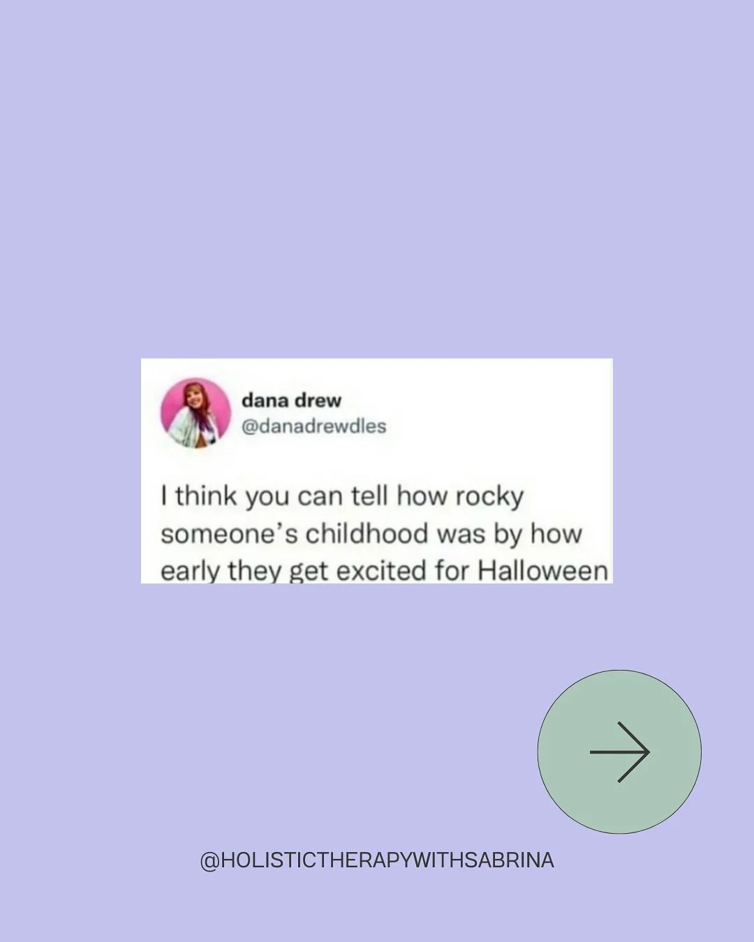 Therapy Meme Friday but make it spooky 👻 
SAVE this post if a meme called you out 🎃
SHARE the one with a friend to keep the spooky vibes going 🕸️
🫶🏼 Follow @holistictherapywithsabrina for more relatable content from a therapist who truly gets