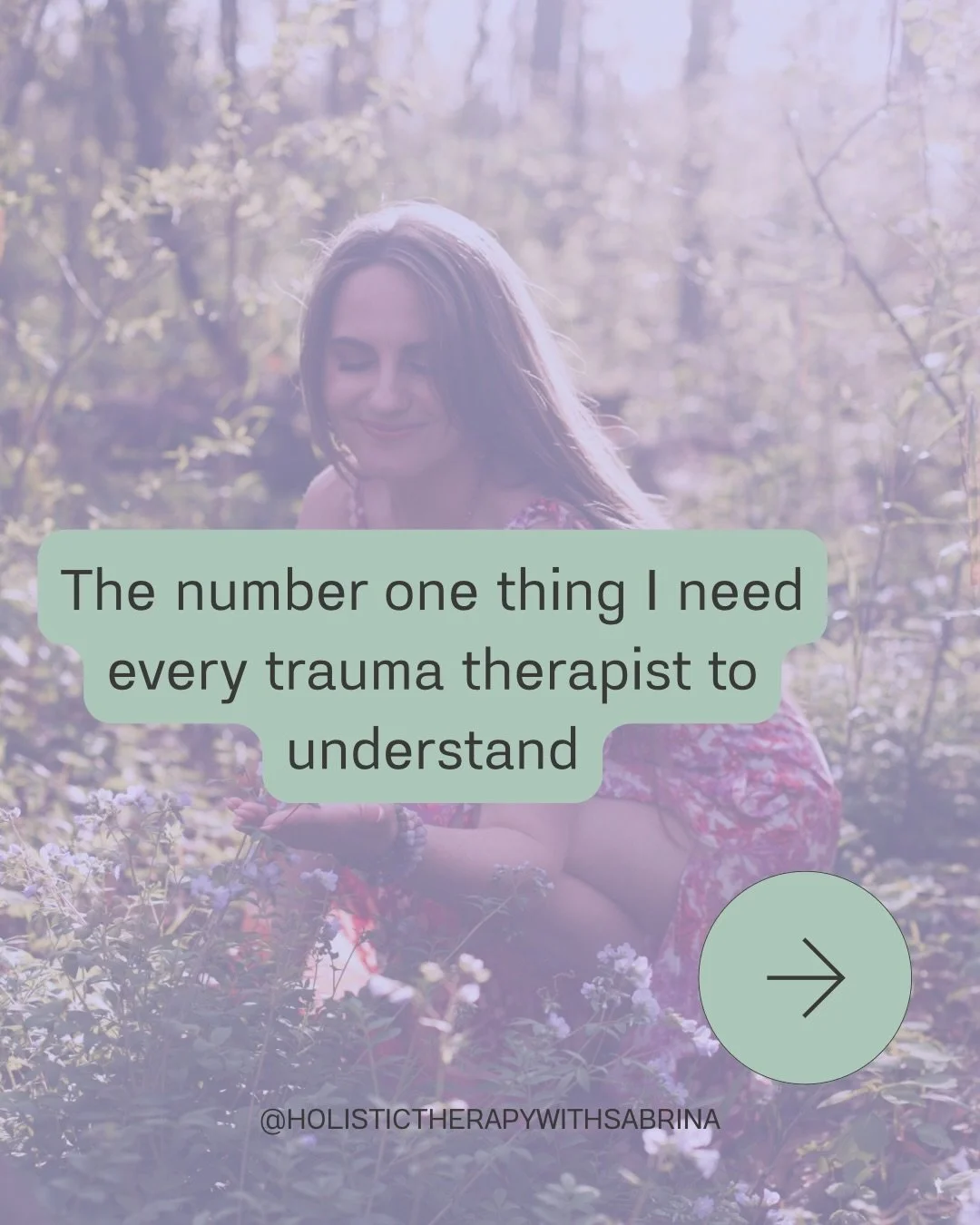 The number one thing I need every single trauma therapist out there to understand 👀 

🔁 Reshare this if you agree 

💜 Thank you @dr.jamila.holcomb for these screenshots and the inspo 

#ice #mentalhealth #trauma #traumatherapist #socialwork