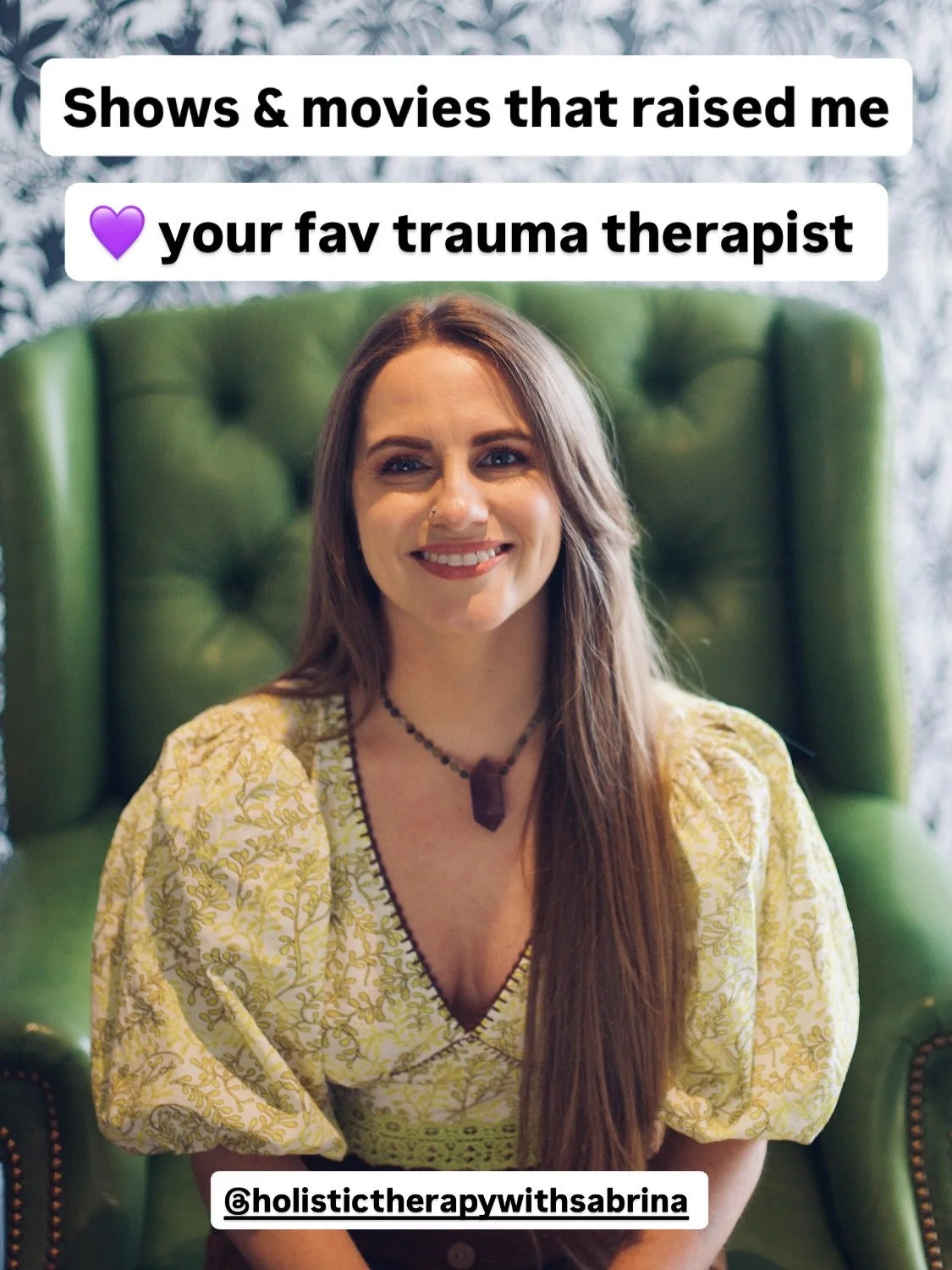 That was a fun trip down memory lane 🧠 Lmk what we have in common 💋

Follow @holistictherapywithsabrina for more relatable content from a millennial trauma therapist helping people-pleasers and adult children of EIPs heal from childhoods that looke