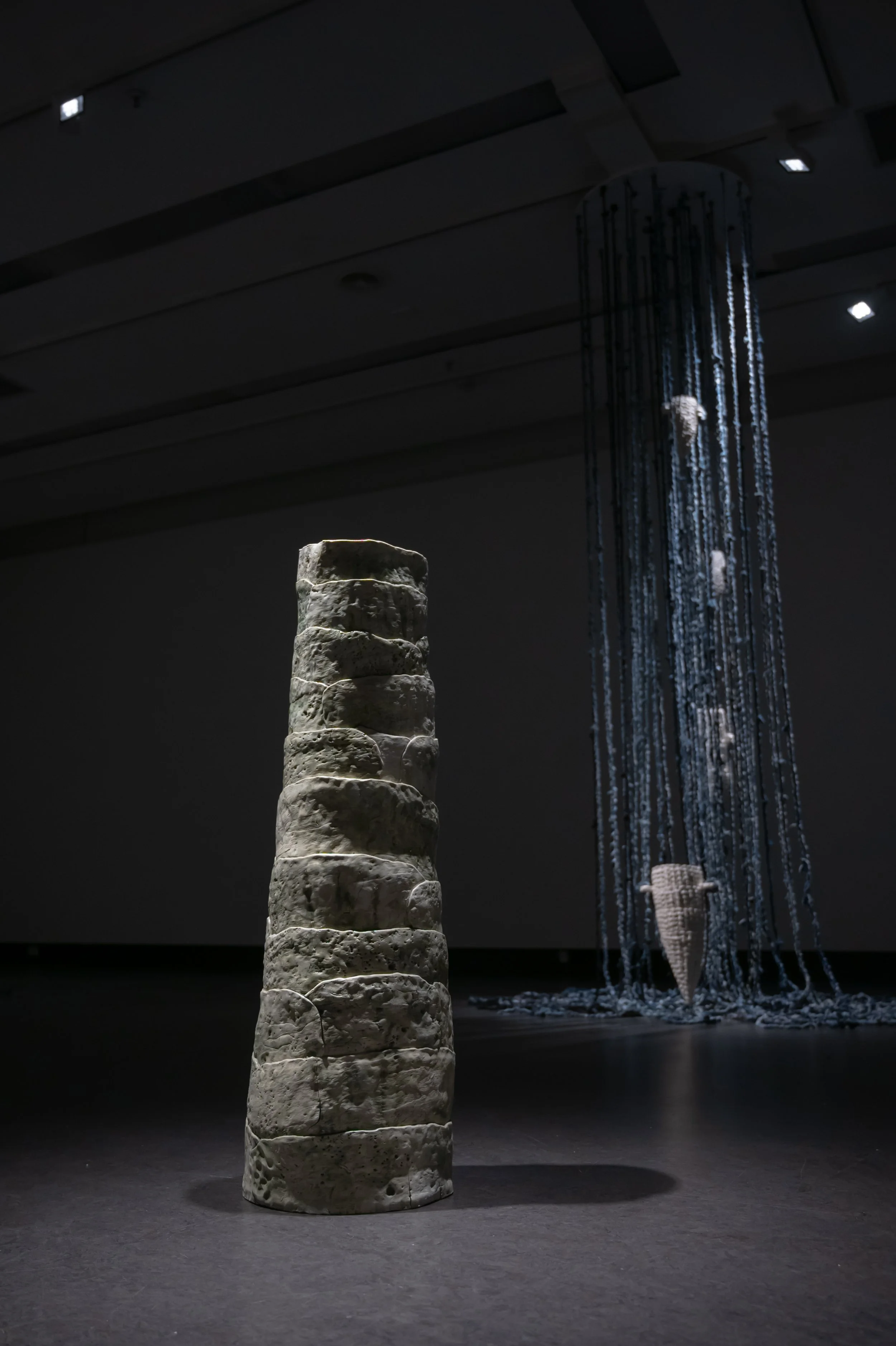 Compressing Atmospheres (installation view), 2024, SITE 8, School of Art, RMIT University.