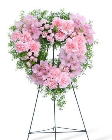 Forever Adored Standing Heart-Pocket of Posies-Full Service Florist-Eureka-California