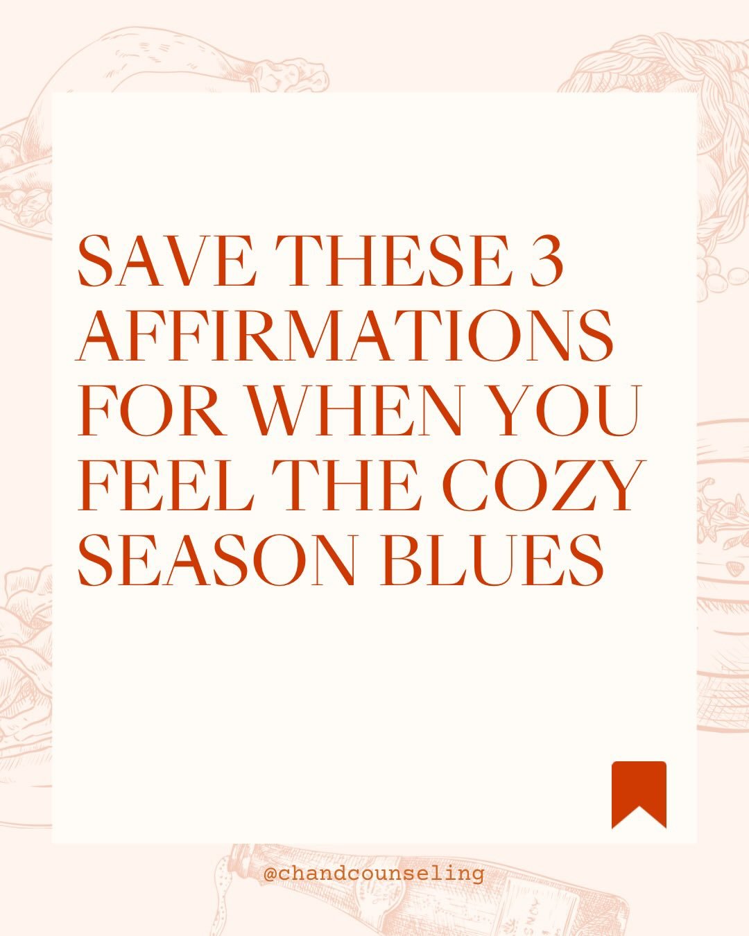 What affirmation did you need to hear?