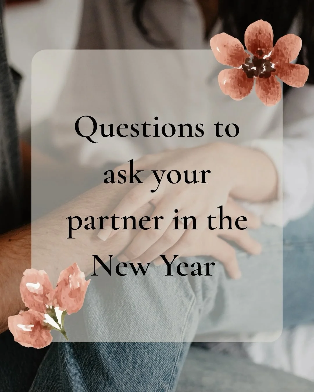 It&rsquo;s not too late to reflect on your year as a partnership! 

Have you been looking for a relationship counselor? Relationship counseling with us will help you as a couple reconnect, find intentionality, and cultivate joy in your relationship! 