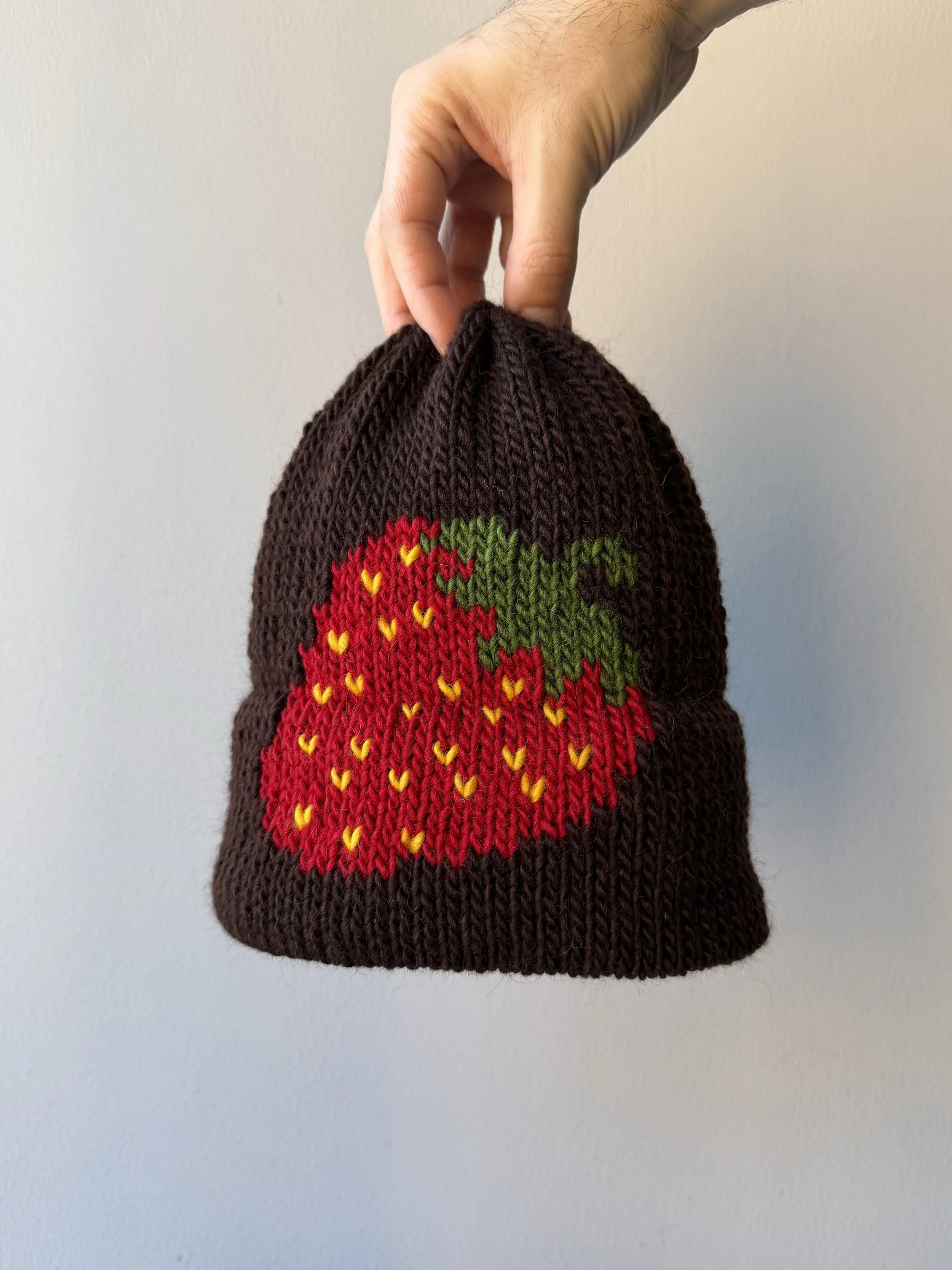 Brown with a Strawberry