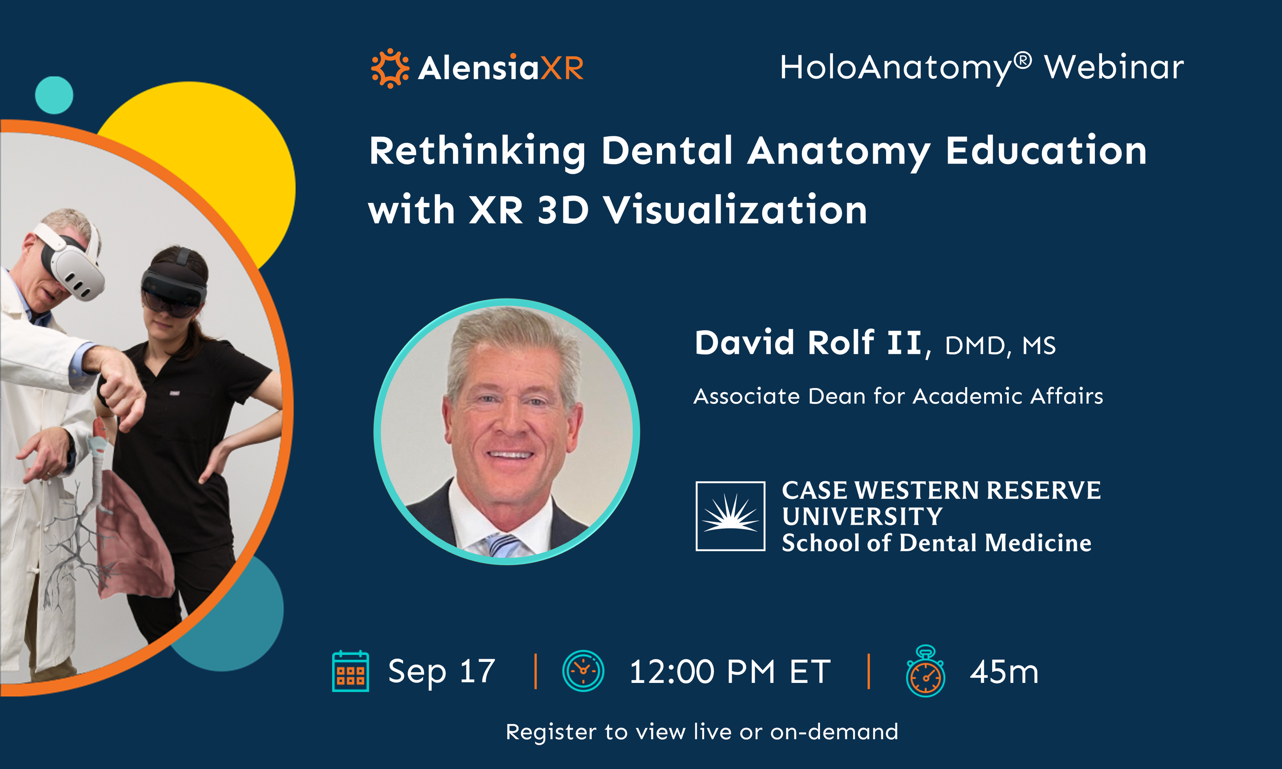 Webinar: Rethinking Dental Anatomy Education with XR 3D Visualization