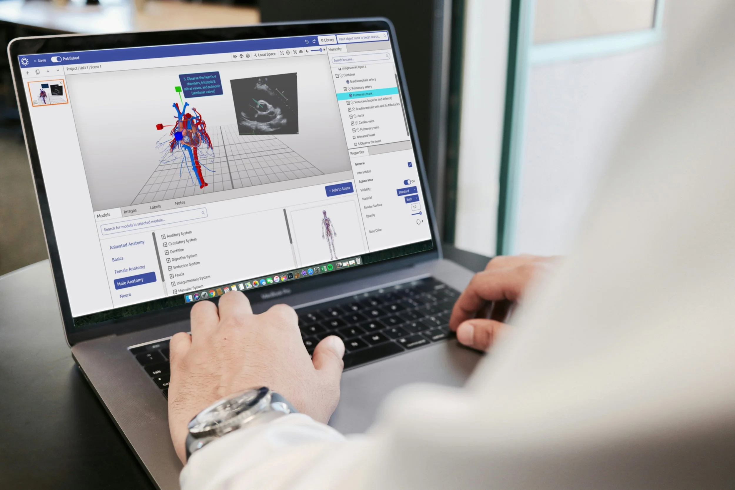 HoloAnatomy Hub