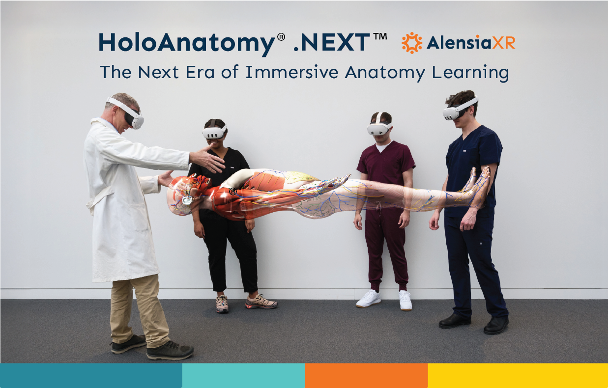 AlensiaXR Unveils HoloAnatomy® .Next™: The Next Era of Immersive Anatomy Learning