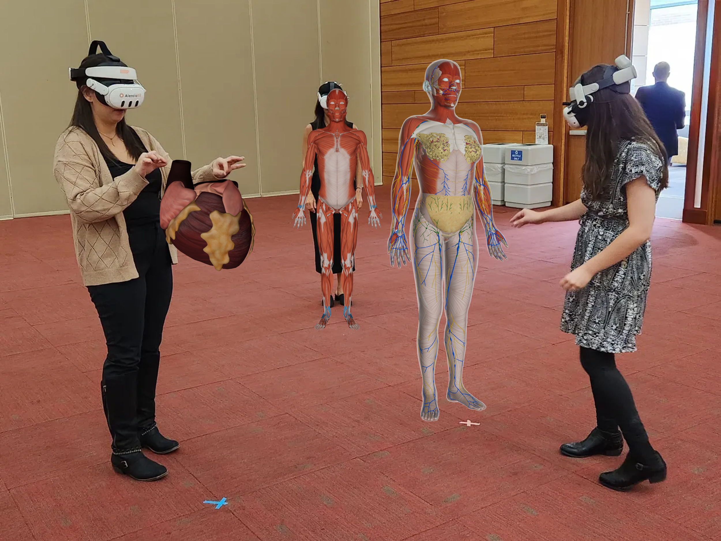 Physician assistant students get immersive experience with the human heart