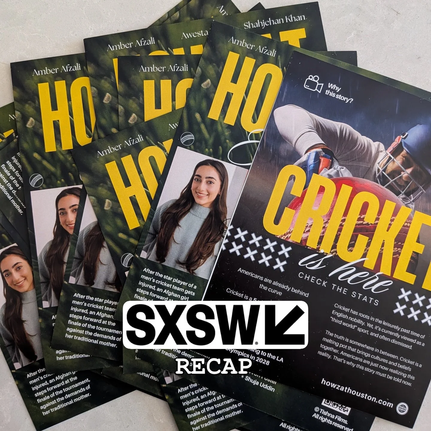 Our Director @thedevonfoster &amp; Producer @snarky_karachite had such an amazing time at Austin&rsquo;s @sxsw this year!! 🎥🎬🤘🏽

From mixers and panels to sharing our upcoming Texas short film Howzat Houston&mdash;about an Afghan girl chasing her