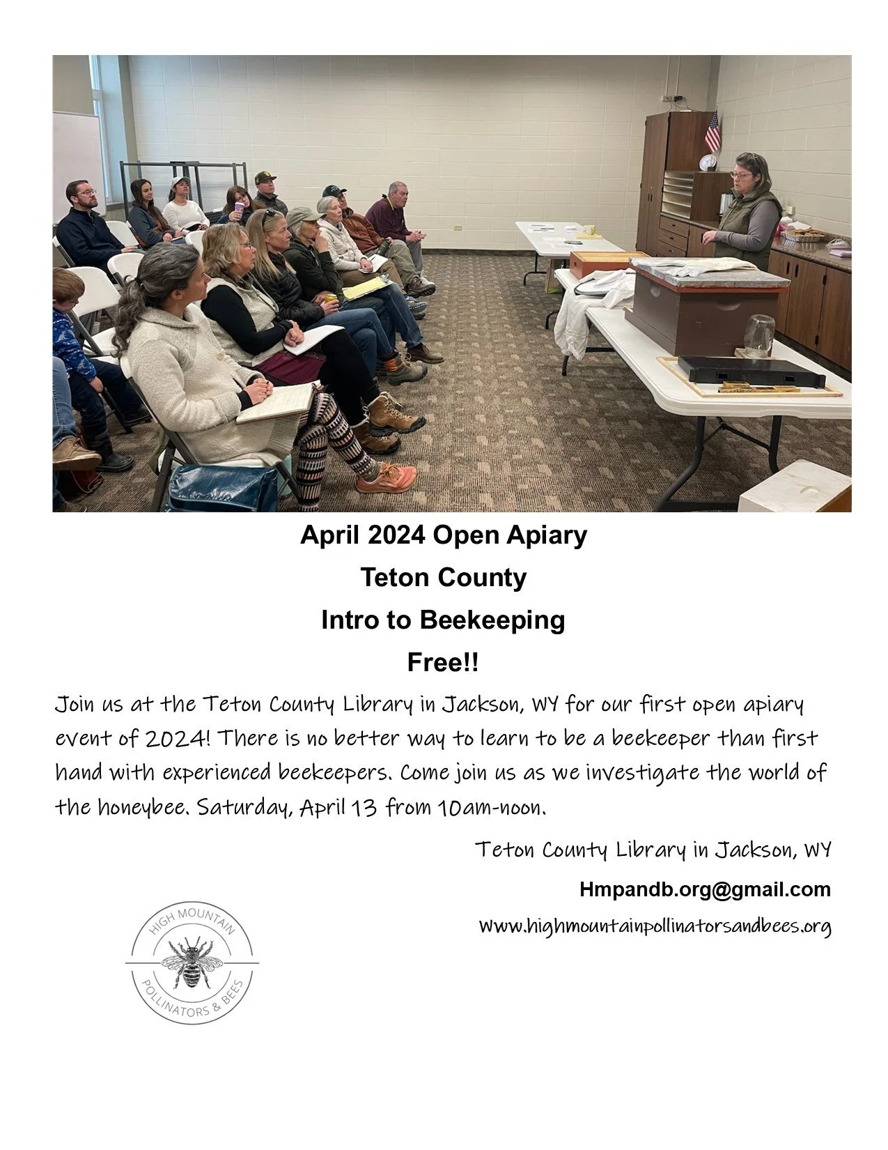 Events — High Mountain Pollinators & Bees