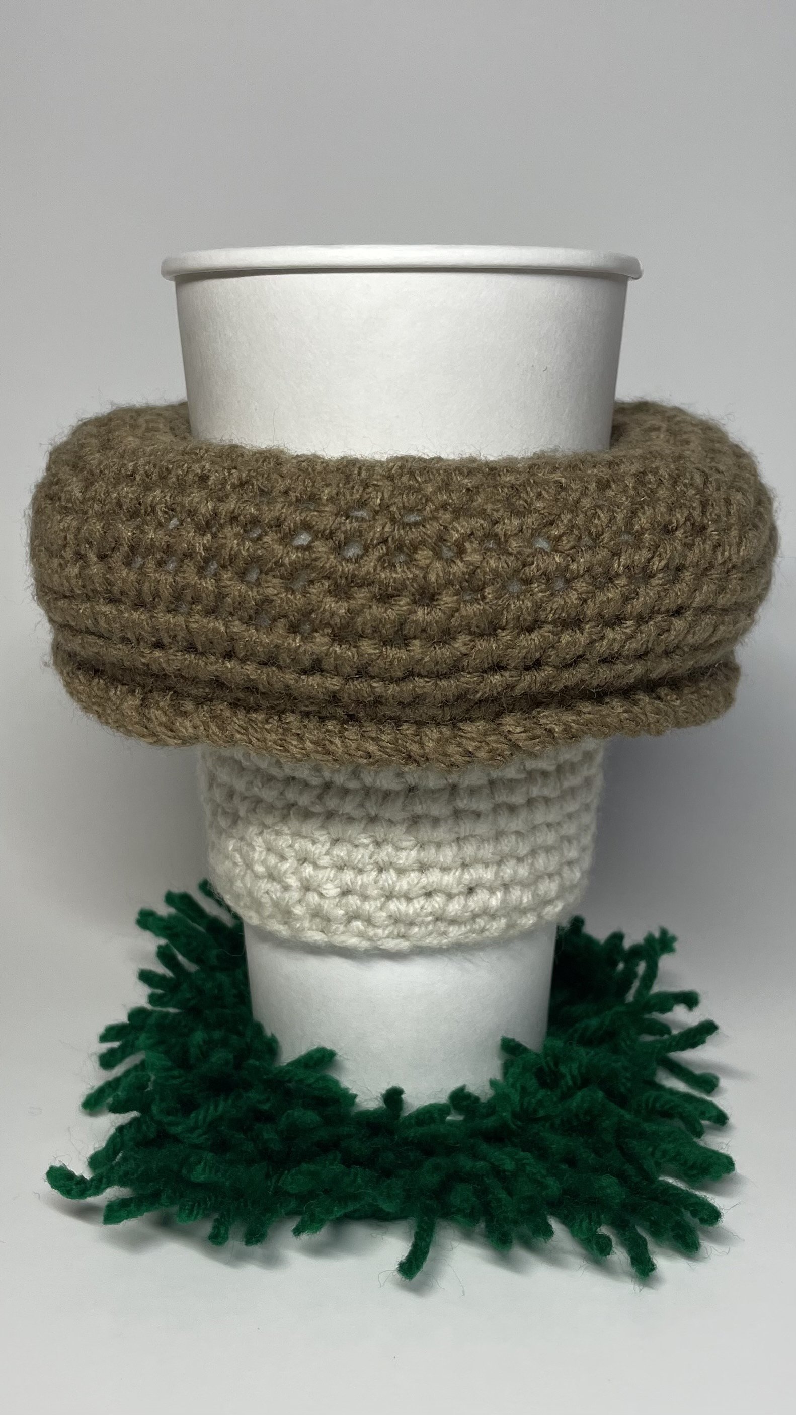 Brown Mushroom Coffee Cozy.jpeg