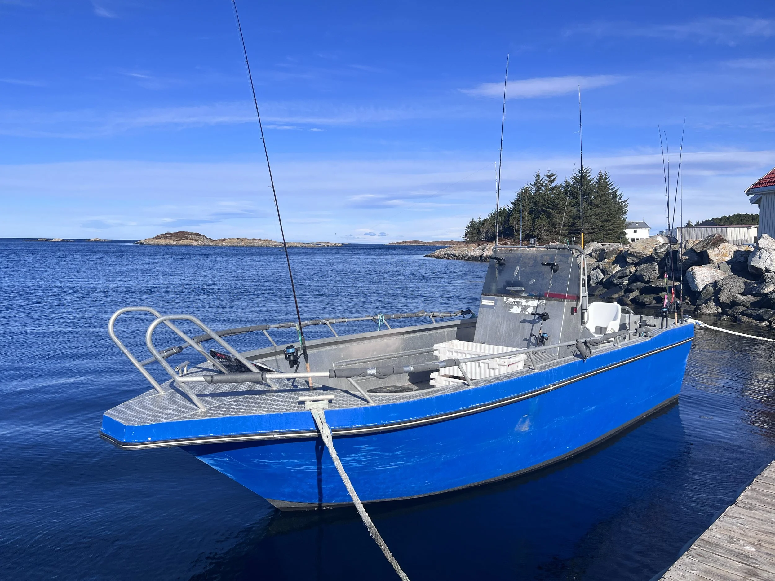 24 Fuß Kaasboll Boote, 100 PS.JPG