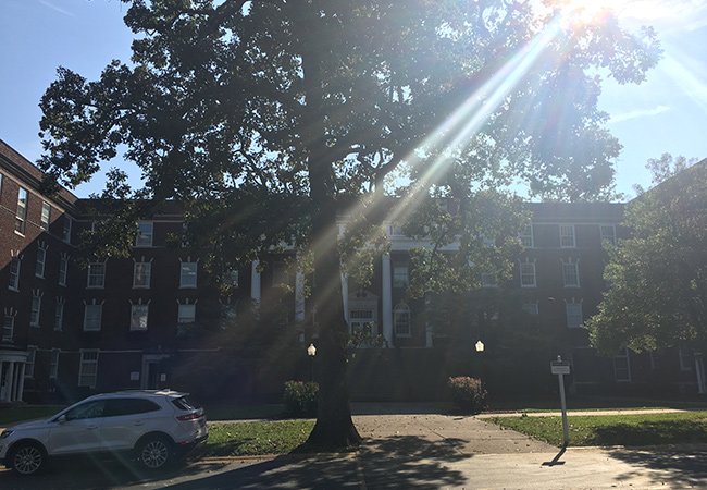 Wells Hall located on Murray State University's Campus